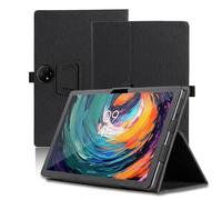 Étui pour TCL Nxtpaper 14 Pro 14 Pouces, TCL Nxtpaper 14 Pro Coque Tablette, Housse de Protection avec Support Pliable, Porte-Crayon et Dragonne, Protection Totale. (Noir)