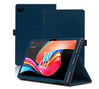Étui pour TCL Tab 10L Gen 2, 10.1 inch, TCL Tab 10L Gen 2 2023 Coque Tablette, Housse de Protection avec Support Pliable, Porte-Crayon et Dragonne, Protection Totale. (Bleu)