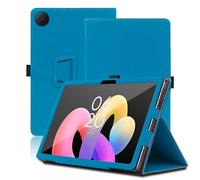 Étui pour TCL Tab 10L Gen 4 10.1 Pouces, TCL Tab 10L Gen 4 Coque Tablette, Housse de Protection avec Support Pliable, Porte-Crayon et Dragonne, Protection Totale. (Bleu Clair)