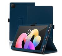 Étui pour TCL Tab 10L Gen 4 10.1 Pouces, TCL Tab 10L Gen 4 Coque Tablette, Housse de Protection avec Support Pliable, Porte-Crayon et Dragonne, Protection Totale. (Bleu)