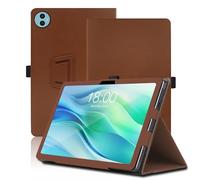 Étui pour Teclast P50, 11 inch, Teclast P50 Coque Tablette, Housse de Protection avec Support Pliable, Porte-Crayon et Dragonne, Protection Totale. (Marron)
