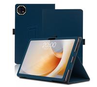 Étui pour Teclast T65 Plus 13.4 Pouces, Teclast T65 Plus Coque Tablette, Housse de Protection avec Support Pliable, Porte-Crayon et Dragonne, Protection Totale. (Bleu)