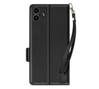 Étui pour téléphone - Nothing - CMF Phone 1 - Cuir vegan - Support vidéo - Noir