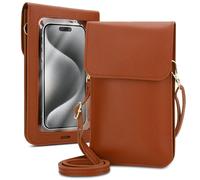 Etui pour téléphone portable Asus ZenFone 2 (5.5 pouces) petit sac à main avec compartiment pour téléphone portable et fenêtre, étui pour téléphone portable Etui à bandoulière pour femme