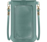 Sac Bandoulière Pour Smartphone Fenêtre Tactile Avec Sangle 1.40m Bleu