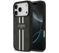 Étui pour Téléphone Portable Coque IPHONE 17 Pro Guess Magsafe Cuir Gris Logo