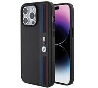 Étui pour Téléphone Portable IPHONE 15 Pro BMW Tricolor Plastique Noir Logo