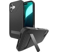 Étui pour téléphone portable iPhone 16 Plus, Zagg Gear4 Denali Snap Kickstand, pour MagSafe, noir