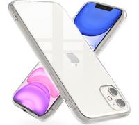 Étui pour téléphone portable NALIA en verre trempé pour iPhone 11, étui transparent Hardcase Cover