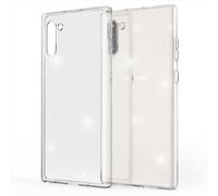 Étui pour téléphone portable NALIA Glitter pour Samsung Galaxy Note10 Coque, Bling Silicone Étui pour téléphone portable Transparent
