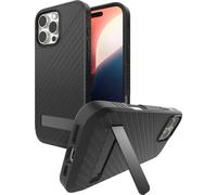 Étui pour téléphone portable pour iPhone 16 Pro Max, Zagg Gear4 Denali Snap Kickstand, pour MagSafe, noir