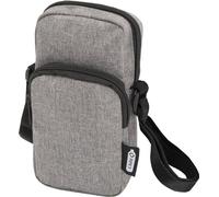 Étui pour téléphone portable "Ross", matériau recyclé PF4639 (taille unique) (Gris chiné)