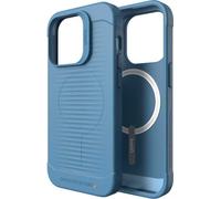 Gear4 Havana Snap - Coque de protection pour téléphone portable - compatibilité avec MagSafe - plastique recyclé, D3O Bio - bleu - pour Apple iPhone 14 Pro Bleu