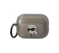 Karl Lagerfeld Kklap2Hniktck Airpods Pro2 (2022/2023) Cover Czarny/Black Ikonik Karl Lagerfeld