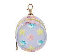 Étui pour tétine avec fermeture éclair et clip Motif étoiles de mer