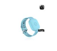 Étui pour Tile by Life360 Mate Key Finder, bracelet de montre en silicone de protection yystao compatible avec Tile by Life 360 Mate, durable et anti-perte (bleu azur)