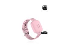 Étui pour Tile by Life360 Mate Key Finder, bracelet de montre en silicone de protection yystao compatible avec Tile by Life 360 Mate, durable et anti-perte, rose