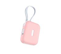 Étui pour TORRAS EasyGo 45W 10000mAh, étui de Protection en Silicone pour Batterie Externe, Couverture intégrale avec découpes précises pour Les Ports (Rose)