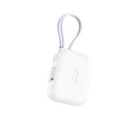 Étui pour TORRAS EasyGo 45W 10000mAh, étui de Protection en Silicone pour Batterie Externe, Couverture intégrale avec découpes précises pour Les Ports (Blanc)