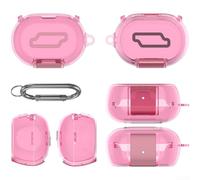 Étui pour tpu pour Bose pour quietcomfort Earbuds pour ultra Fin(Transparent Pink)