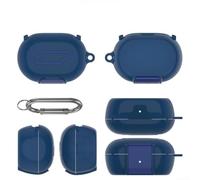 Étui pour tpu Transparent pour Bose pour quietcomfort Earbuds Antichoc(Blue)