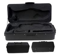 Étui pour Trompette Anti-vibration Étanche Trompette Gig Bag 3 Compartiments avec Sangles de Transport et Poche Avant Étui Portable en Tissu Oxford Sac à Dos 21x9x6in
