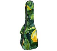 Étui pour ukulélé avec motif bouledogue français, sac rembourré pour ukulélé de concert de 58,4 cm, imperméable et durable, Multicolore 04, 25.9x9x3.1in/66x23x8cm, Organiseur de sac