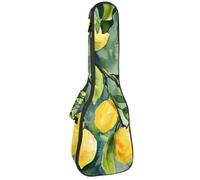 Étui pour ukulélé avec motif bouledogue français, sac rembourré pour ukulélé de concert de 58,4 cm, imperméable et durable, Multicolore 03., 25.9x9x3.1in/66x23x8cm, Organiseur de sac