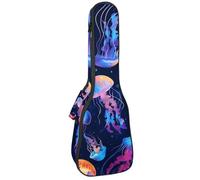 Étui pour ukulélé concert de 58,4 cm - Motif voitures de course cool - Sac rembourré avec rangement et bretelles, Multicolore 08, 25.9x9x3.1in/66x23x8cm, Organiseur de sac