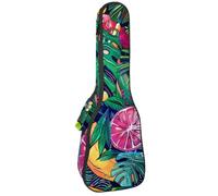 Étui pour ukulélé de concert Motif Wild West Texture sans fin Doux et épais Rembourré 10 mm d'épaisseur Rembourrage en éponge, Multicolore 08, 25.9x9x3.1in/66x23x8cm, Organiseur de sac