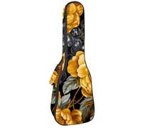 Étui pour ukulélé de concert Motif Wild West Texture sans fin Doux et épais Rembourré 10 mm d'épaisseur Rembourrage en éponge, Multicolore 09, 25.9x9x3.1in/66x23x8cm, Organiseur de sac