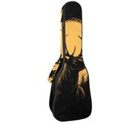 Étui pour ukulélé de concert vintage ancre été aventure océanique motif art océan doux rembourré sac à dos ukulélé 10 mm d'épaisseur rembourrage éponge, Multicolore 07, 25.9x9x3.1in/66x23x8cm