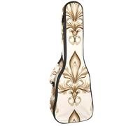 Étui pour ukulélé de concert vintage ancre été aventure océanique motif art océan doux rembourré sac à dos ukulélé 10 mm d'épaisseur rembourrage éponge, Multicolore 06, 25.9x9x3.1in/66x23x8cm