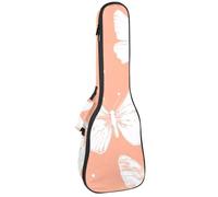 Étui pour ukulélé motif cactus tropical à l'aquarelle, sac rembourré pour ukulélé concert de 58,4 cm, imperméable et durable, Multicolore 08, 25.9x9x3.1in/66x23x8cm, Organiseur de sac