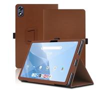 Étui pour UMIDIGI G2 Tab, 10.1 inch, UMIDIGI G2 Tab Coque Tablette, Housse de Protection avec Support Pliable, Porte-Crayon et Dragonne, Protection Totale. (Marron)