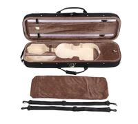 Étui pour Violon 4/4, Coque Rigide pour Violon 4/4 Pleine Taille avec Hygromètre Boîte de Rangement pour Violon étui de Transport de Protection pour Instruments de Musique