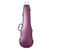 Étui pour Violon Étui for violon 4/4-3/4, taille réglable, matériau composite PC, robuste, durable, léger, avec serrure à clé(Purple)