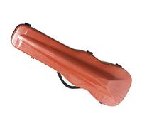 éTui Pour Violon Étui for violon en Fiber de carbone avec boucle, imperméable, coton rembourré, étui for hygromètre Pour Instruments De Musique(Orange)