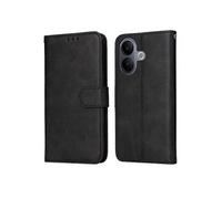 Etui Pour Vivo V60 Lite 4G Fentes pour cartes Couverture rabotant Fermeture magnétique Découpes précises Noir