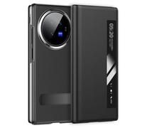 Étui pour Vivo X Fold 3/3 Pro avec Fonction Veille/réveil Intelligent, fenêtre Transparente, étui à Rabat en Cuir Premium avec Support et Fermeture magnétique.