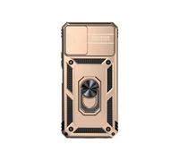 Etui Pour Vivo Y21 Magnétique Aimant De Voiture Anneau Hodler Support Doré