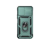 Etui Pour Vivo Y21 Magnétique Aimant De Voiture Anneau Hodler Support Vert