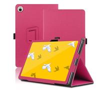 Étui pour Wacom MovinkPad 11 11.45 Pouces, Wacom MovinkPad 11 Coque Tablette, Housse de Protection avec Support Pliable, Porte-Crayon et Dragonne, Protection Totale. (Rouge)