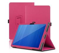 Étui pour Wacom Movinkpad Pro 14 14 Pouces, Wacom Movinkpad Pro 14 Coque Tablette, Housse de Protection avec Support Pliable, Porte-Crayon et Dragonne, Protection Totale. (Rouge)