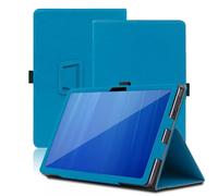 Étui pour Wacom Movinkpad Pro 14 14 Pouces, Wacom Movinkpad Pro 14 Coque Tablette, Housse de Protection avec Support Pliable, Porte-Crayon et Dragonne, Protection Totale. (Bleu Clair)