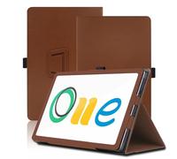 Étui pour Wacom One 13 Touch 13.3 Pouces, Wacom One 13 Touch Coque Tablette, Housse de Protection avec Support Pliable, Porte-Crayon et Dragonne, Protection Totale. (Marron)
