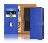Etui pour WIKO VIEW 3 LITE Coque en BLEU Protection Portefeuille