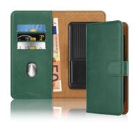 Etui pour WIKO Y60 Coque en Vert armée Protection Portefeuille