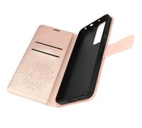 Étui pour Xiaomi 12 Lite Portefeuille et Support Mandala fleur rose gold