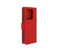 Etui pour Xiaomi 13T et 13T Pro Clapet Portefeuille Fonction Support Vidéo Rouge
